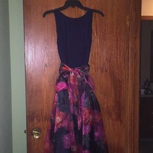 Eliza J Floral Gown